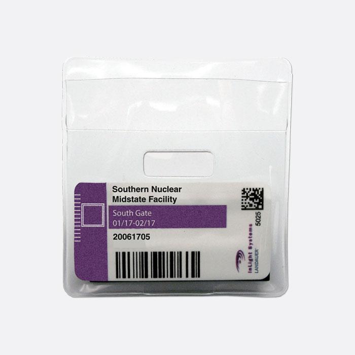 inlight environmental dosimeter badge for occupational radiation monitoring and safety of industry and energy personnel