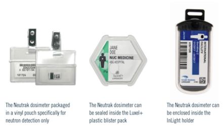 Neutrak dosimeter options